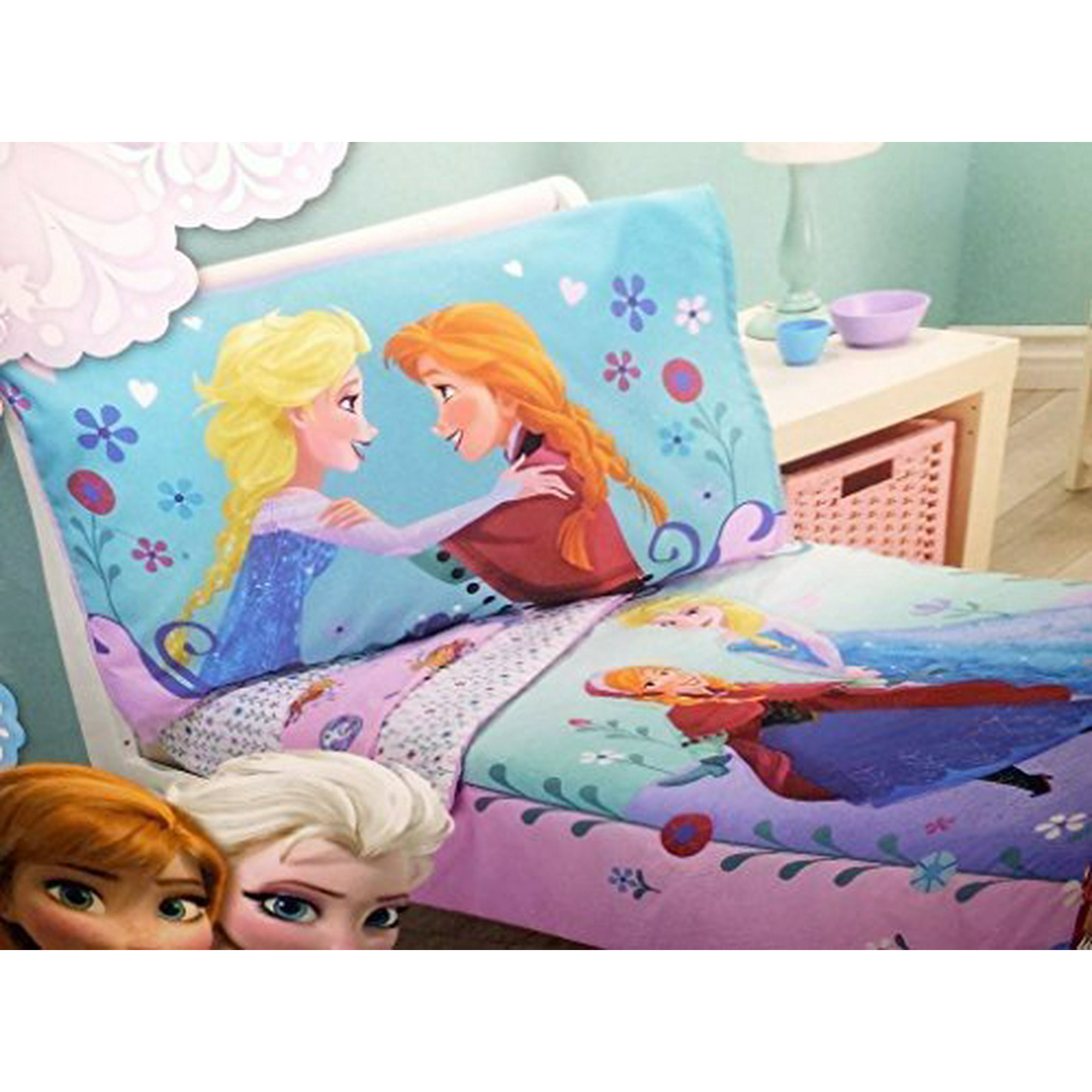Disney Frozen 4 Piece Toddler Bedding, Can Twin Bedding Fit On A Toddler Bed