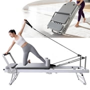 Supports up to 400 lbs Pilates Reformer Machine Foldable, Pilates Equipment, Reformer Pilates Equipment, Studio Grade Workout Equipment with Chair for Yoga Studio