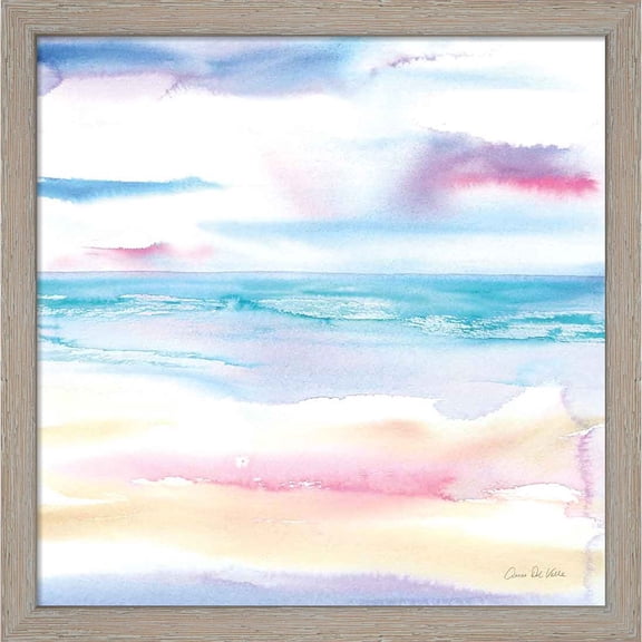 Great Art Now Pastel Morning by Aimee Del Valle, Framed Wall Art, 13W x 13H