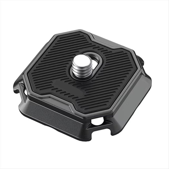 Placa de de Liberación Rápida Multiorificios F38 para Cámara DSLR Universal, Adaptador de Cambio Rápido Arca de 1/4 Pulgada A 3/8 Pulgada