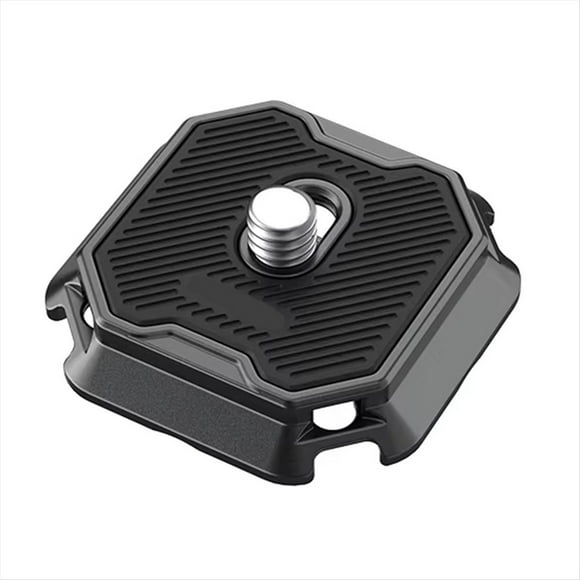 Placa de de Liberación Rápida Multiorificios F38 para Cámara DSLR Universal, Adaptador de Cambio Rápido Arca de 1/4 Pulgada A 3/8 Pulgada
