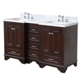 thumbnail image 4 of Kitchen Bath Collection Nantucket 60'' Double Bathroom Vanity Set, 4 of 5
