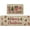 -, variant on Christmas Kitchen Rug Tis The Season Kitchen Mat Set of 2 Xmas Winter Farmhouse Party Floor Mat for Home Kitchen Bathroom Pink Christmas Decorations - 17x27 and 17x47 Inch