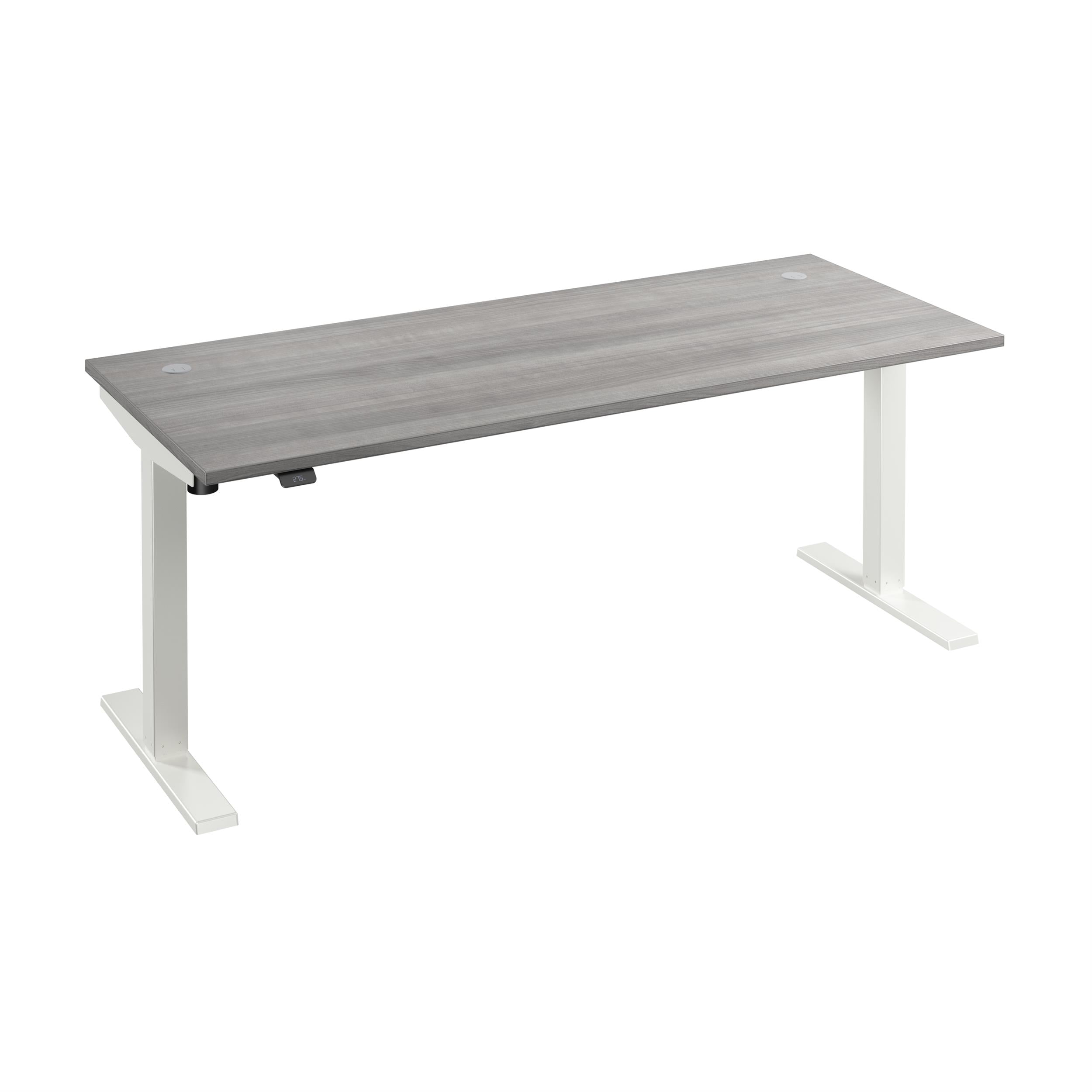 Move 40 Series 72W Adjustable Standing Desk in Platinum Gray - Engineered Wood