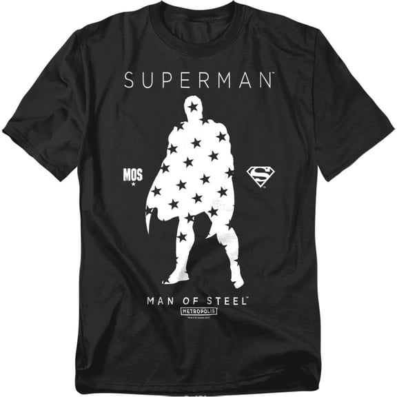 Superman T-Shirt Star Silhouette Unisex Graphic Tee For Men & Women