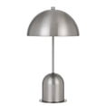 thumbnail image 1 of 20 Inch Metal Accent Table Lamp with Dome Shade, Silver, 1 of 4