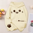 thumbnail image 2 of Bibifish Womens Sweatshirts Paw Graphic Crewneck Sweatshirts Loose Long Sleeve Pullover Tops Casual Cute Daily Outfits, 2 of 4
