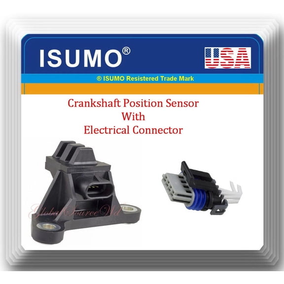 Crankshaft Position Sensor W/Connector Fits: Buick Chevrolet Oldsmobile Pontiac
