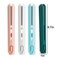 thumbnail image 2 of Spencer Mini Hair Straightener Curler, 2 in 1 Flat Iron Hair Style Tool, Rapid 30-Second Heat-Up, Constant Temperature, and Ceramic Coating, 2 of 9
