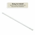 thumbnail image 4 of Achim Fantasia 7/16" Spring Tension Rod, 28-48", White, 4 of 5