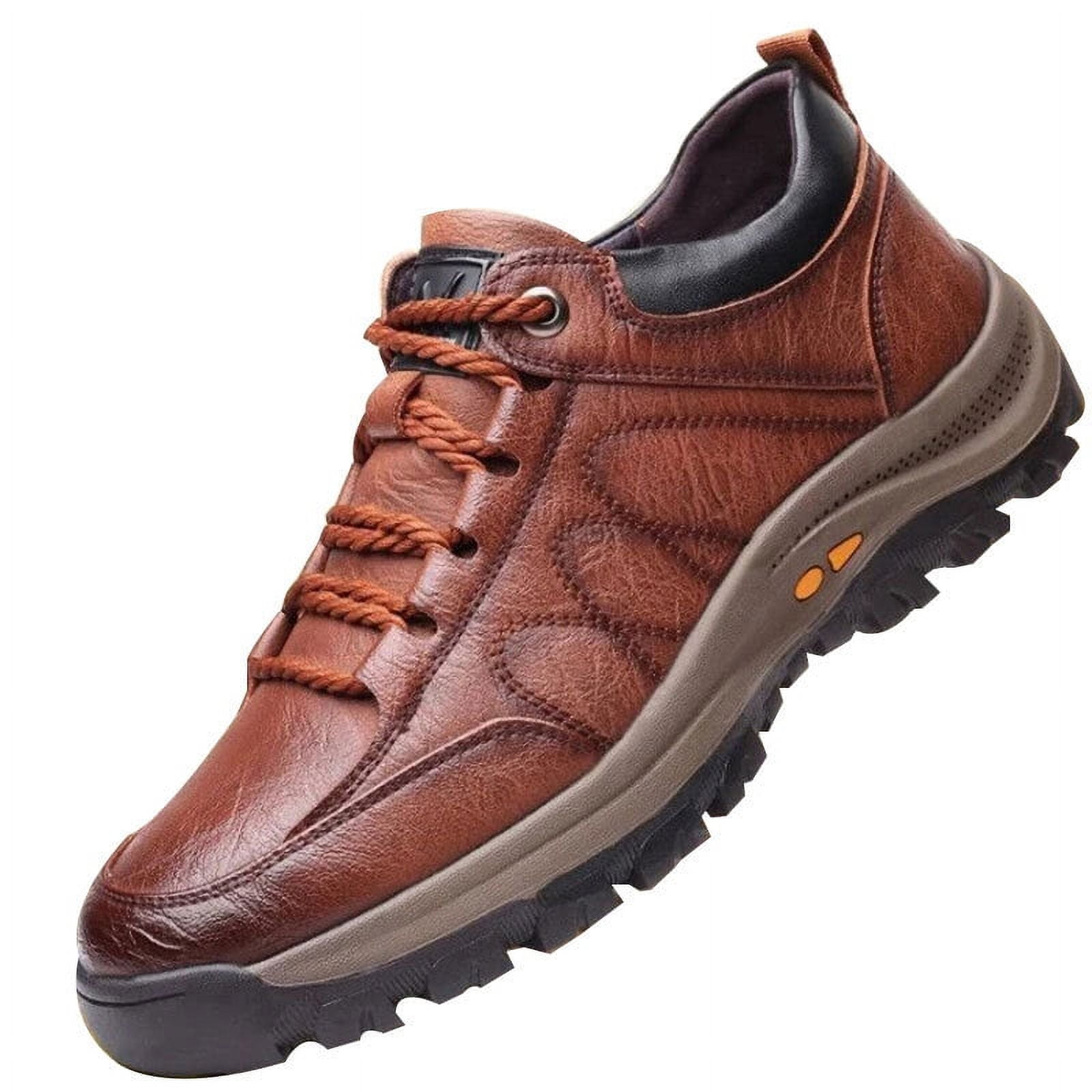 Outdoor Hiking Shoes Breathable Hiking Shoes Men's Hiking & Trekking Shoes  41 Brown