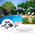 thumbnail image 3 of Miangastore 1 Set Lotus Solar Fountain Outdoor Waterscape Fountain Pond Floating Fountain, 3 of 8