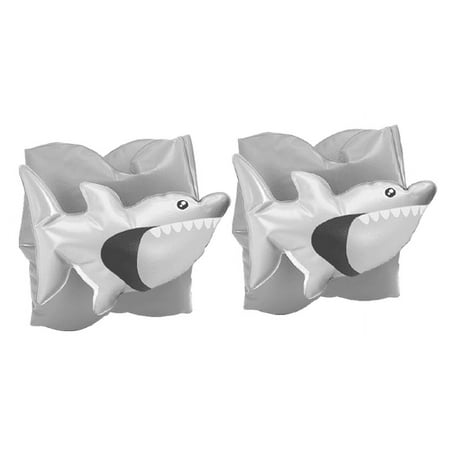 (Case Pack 10)Water Stars 3D Water Wings Arm Floaties - Shark - Unisex 2 and up - Perfect for Pools