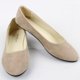 thumbnail image 1 of Mujer Ballet Dolly Pumps Flat Slip On Mocasines Zapatos de gamuza, 1 of 2