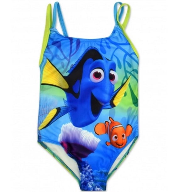Finding Dory Disney Finding Dory Little Girls Blue Cartoon Print One 