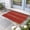 Red, variant on Red Wood Grain Door Mat Indoor Outdoor, Farmhouse Vintage Wooden Rustic Planks Non Slip Welcome Mat with Rubber Backing, Absorbent Fabric Front Door Mats Entryway Rug for Home Patio Entrance 16"x24"