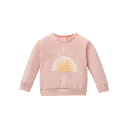 

Toddler Baby Boy Girl Sunshine Long Sleeve Hoodies Pullover Shirts Baby Clothes