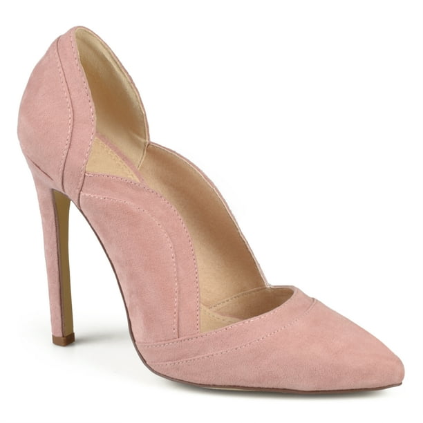 scalloped pumps