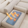 thumbnail image 4 of Colorful Sofa Heating Pads 5V Heated Seat Cushion 35.43x17.72 Inch Heated Pads for Back Rectangular Embroidered Seat Pad Warm Seat Cushion for Sofa Bed Bedroom, 4 of 4