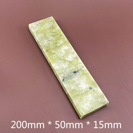 

10000# Natural Green Agate Sharpening Stone Whetstone Grinding Polishing Shaved Bar Kitchen Knife Sharpener Honing Tool Hot Sale