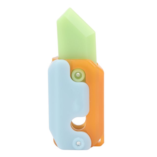 Cuchillo de descompresión impreso en 3D juguete sensorial duradero cuchillo de zanahoria por gravedad impreso en 3D portátil de alta resistencia para niños ANGGREK Otros