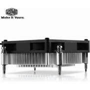 H116 (Copper Core) Low-Profile CPU Cooler - 80mm Slim Cooling Fan & Heatsink - for Intel Socket LGA 1150/1151 / 1155/1156 (H116)