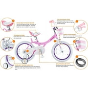 RoyalBaby Bunny 20 inch Girl's Bicycle Kids Bike for Girls Childrens Bicycle Pink