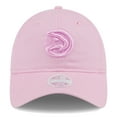 thumbnail image 2 of Women's New Era Pink Atlanta Hawks Colorpack Tonal 9TWENTY Adjustable Hat, 2 of 6