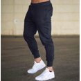thumbnail image 5 of Pantalones de chándal deportivos para hombre, pantalones de correr, pantalones de chándal de algodón, pantalones de culturismo ajustados, nuevos, 5 of 5