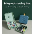 thumbnail image 4 of Portable Travel Home Small Sewing Box, Mini Sewing Kits Storage-Box, Beginners DIY Sewing Thread Needle Threader Scissors Kit（White.Boxes Home and Travel Quick Fix Sewing Kit, 4 of 8