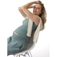 thumbnail image 3 of Ingrid & Isabel For Every Belly Women's Maternity Wide Leg Gauze Pant, Sizes XS-XXL, 3 of 12