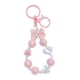 thumbnail image 4 of Llavero de cuentas, creativo, colgante, decoración, bolso, accesorios, portátil, llavero de cuentas rosa, 4 of 9