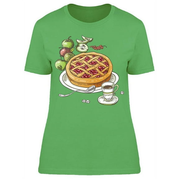 Fresh Hot Fruit Pie T-Shirt Women -Image by Shutterstock, Female x-Large
