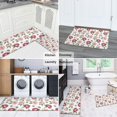 thumbnail image 5 of Pioneer Flower Floral Print Pattern Kitchen Rugs Sets Of 2, Anti Fatigue Non Slip Washable Floor Mats for Kitchen Sink Laundry, 17X30 Inch + 17X47 Inch, 5 of 6