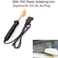 thumbnail image 4 of 50W Electric Soldering Iron With Plastic Handle Flat Tip For Car Bumper Repair, 4 of 8