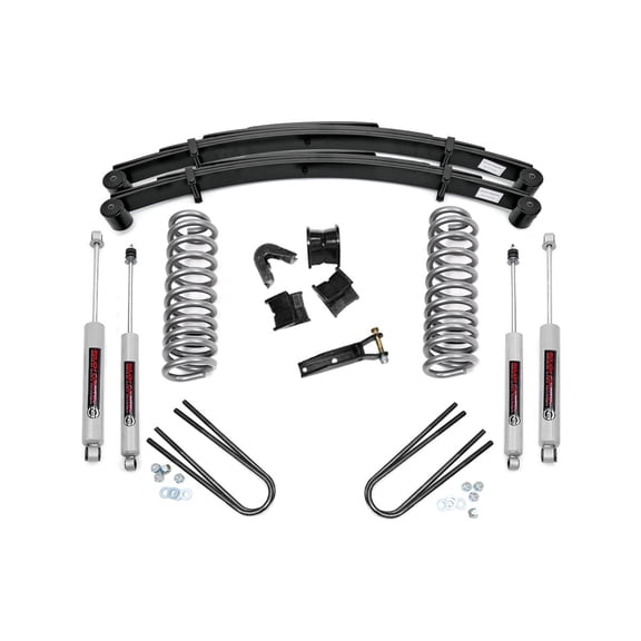 Rough Country 2.5" Lift Kit for 1977-1979 Ford F-100/F-150 4WD - 530-77-7930