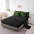 thumbnail image 3 of Homewish Hipple Sugar Skull 7-Piece King Bedding,Boho Damask King Bed in a Bag,Green,Halloween Horror Bed Set,Black Reversible, 3 of 8