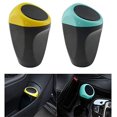 thumbnail image 1 of 2 Pack Mini Car Trash Cans for Car, Home, Office Trash Storage (Yellow, Blue), 1 of 7