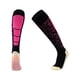 thumbnail image 4 of Calcetines deportivos de fútbol hasta la rodilla, calcetines largos de tubo, calcetines deportivos de fútbol Negro y rosa, 4 of 9