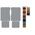 thumbnail image 1 of 1975-1978 GMC C15 Suburban Floor Mat 4pc (FM10F FM18R) 802 Blue Cutpile, 1 of 3