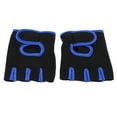 thumbnail image 4 of Gants de Gym Sans Doigts, Équipement de Protection Poignet Support Main Respirant Enveloppes Poignet Multi-Usages Résistant à L'Usure Sangle Réglable pour Haltère m,L,TG, 4 of 8