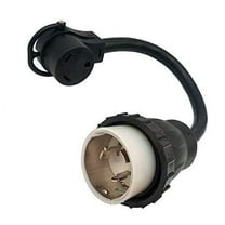 Parkworld 69953 RV Shore Power 50A SS2-50P to 30A TT-30R Adapter Cord 125V 1.5FT