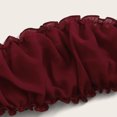 thumbnail image 6 of Levmjia Womens Ruffled Lace Lingerie Set Off Shoulder Bandeau Bra Bikini Brief Soft Stretch Breathable Lace Casual Romantic Date Night Solid Color, 6 of 9