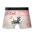 thumbnail image 2 of Every Fart is Love Note Schnauzer Guilty Face Happy Valentine's All Over Print Boxer Briefs Underwear for Men Dad Miniature Schnauzer Dog Lover - 01016, 2 of 6