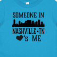 thumbnail image 4 of Inktastic Nashville Tennessee Someone Loves Me Skyline Boys or Girls Baby T-Shirt, 4 of 5