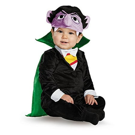 Disguise Baby Boys' Count Deluxe Infant Costume, Multi, 6-12