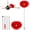 Red, variant on Ceiling Fan Cleaner Duster Reusble Microfiber Ceiling Fan Duster with 13" to 49.7" Extendable Handle Pole, Red