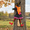 SIZE B, variant on Outdoor Tree Hugging Witch Decoration with Pink Hair, SIZE A