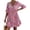Pink, variant on CIENVNSTG Women's Fashion A-Line Summer Dress - Casual Flowy Dress for Everyday Wear