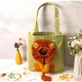 thumbnail image 5 of 2 uds bolso de hombro de lona para mascotas en forma de león lindo gato portador portátil de lona para mascotas bolso de hombro bolsa de transporte para gatos bolsa de viaje para perros al a, 5 of 5